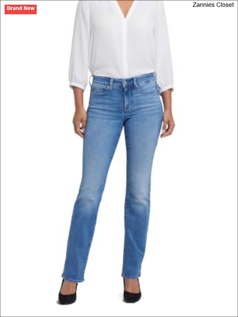 Marilyn Straight Leg Stretch Denim Jeans Tummy Control Comfort
